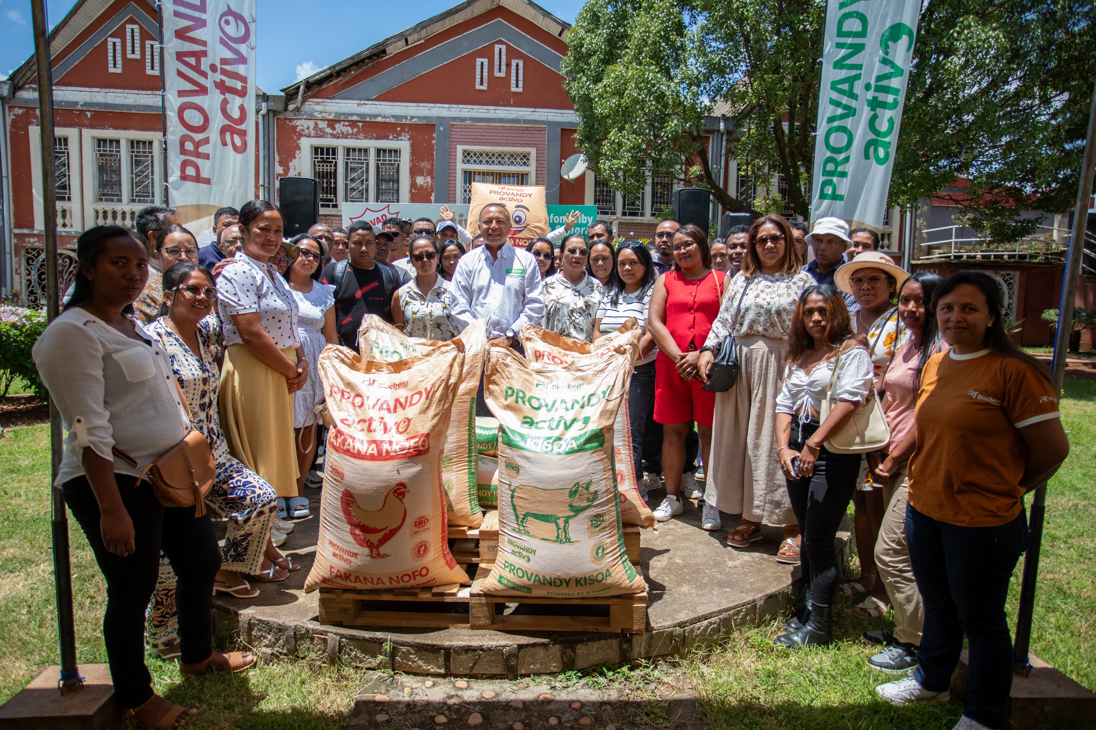 Tongasoa 𝗣𝗥𝗢𝗩𝗔𝗡𝗗𝗬 𝗔𝗖𝗧𝗜𝗩𝗢 Granulée | Lancement officiel de notre nouvelle gamme de provende granulée
