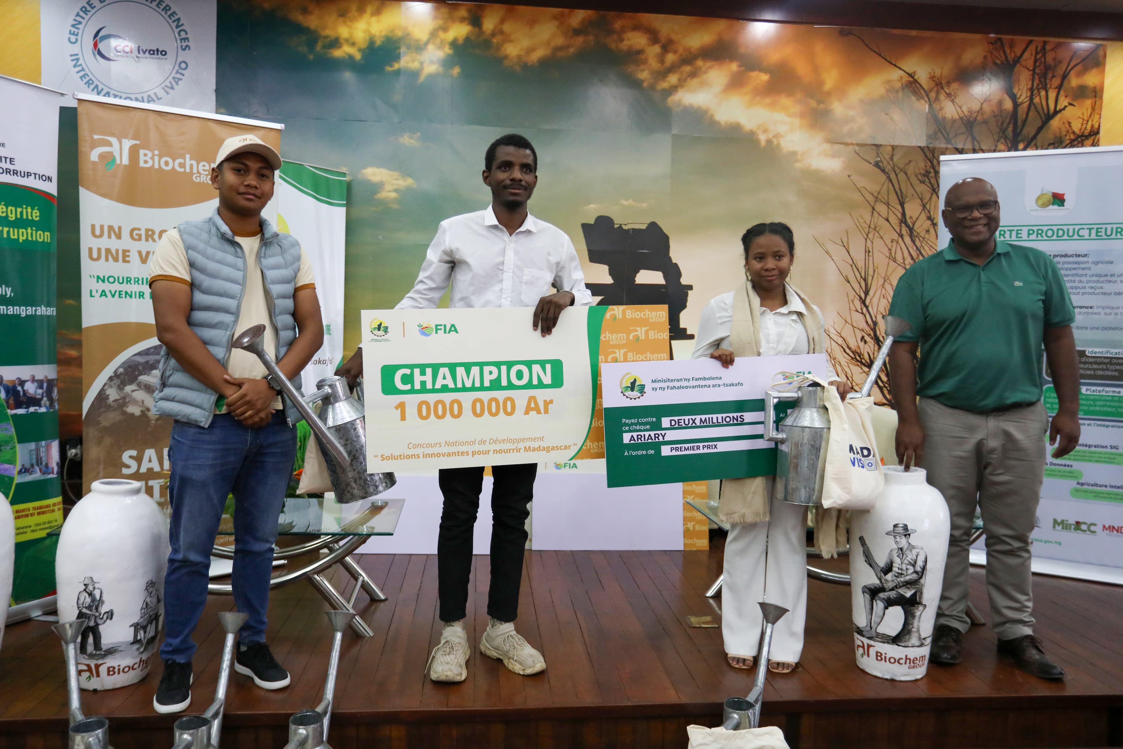 Pitch AgriTech : ARBIOCHEM Group aux côtés des jeunes qui innovent pour nourrir Madagascar