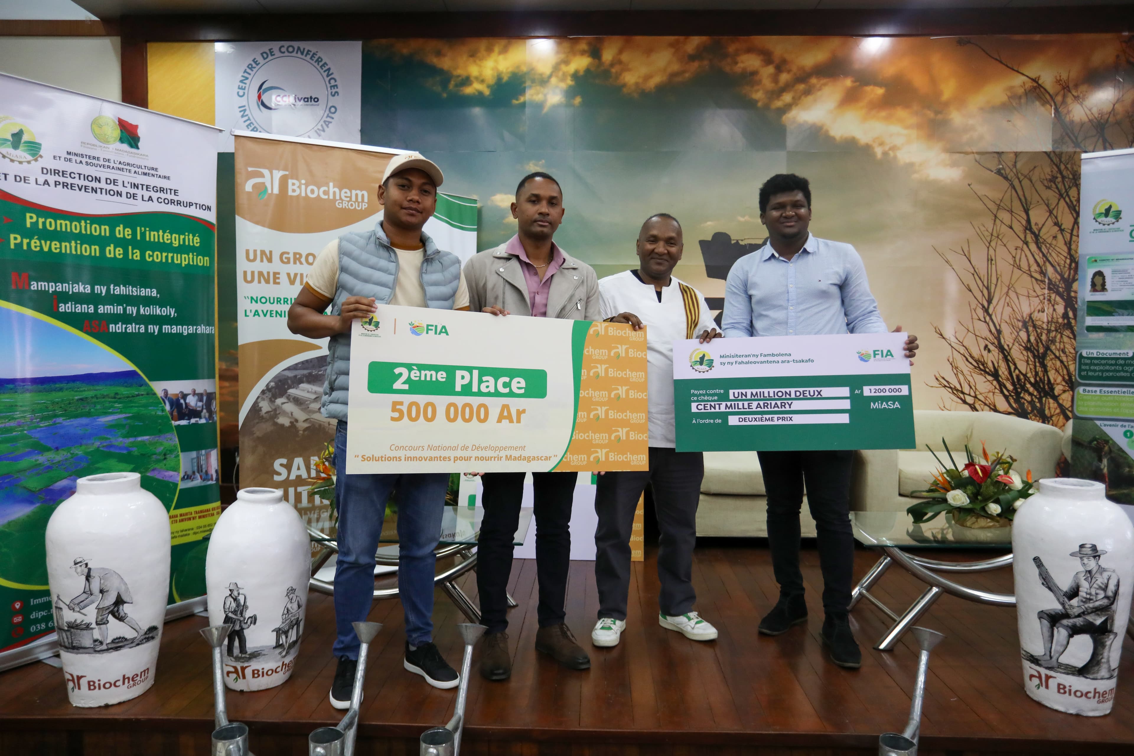 Pitch AgriTech : ARBIOCHEM Group aux côtés des jeunes qui innovent pour nourrir Madagascar